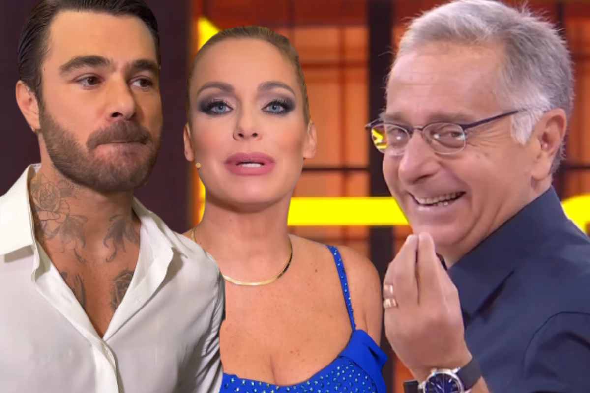 reazione paolo bonolis relazione sonia bruganelli angelo madonia