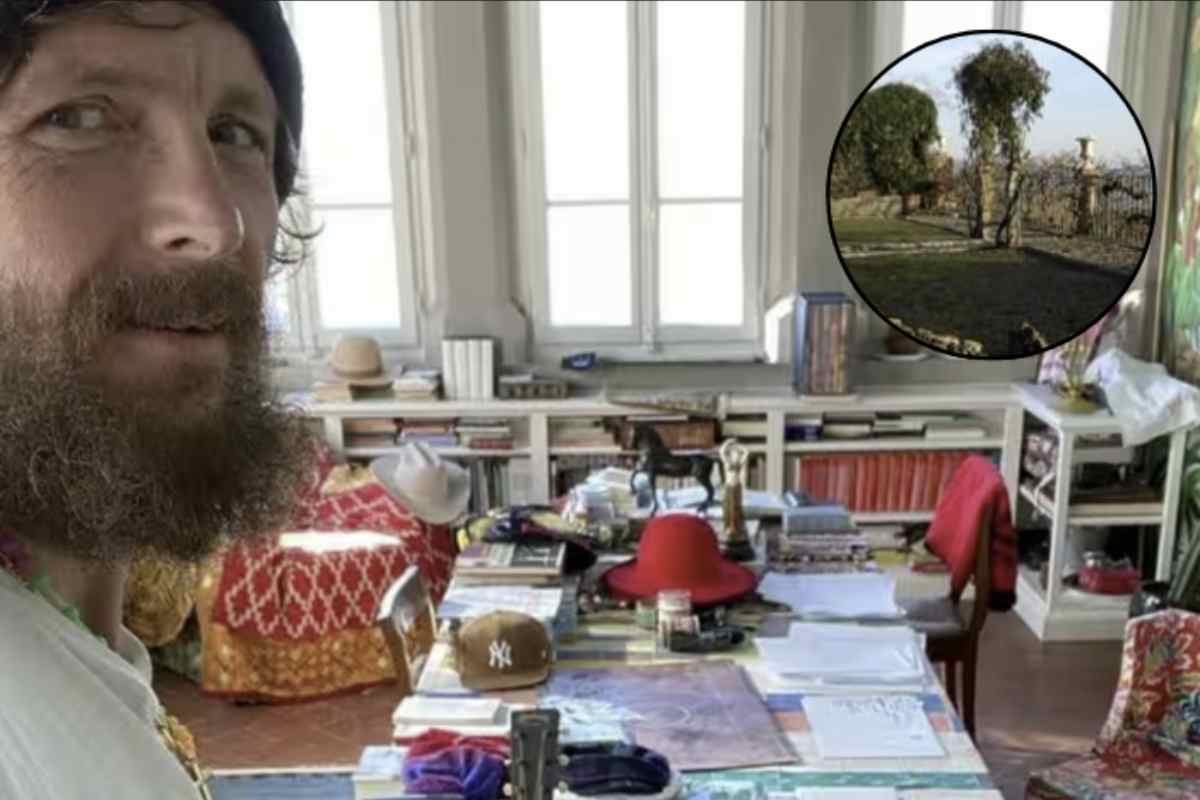 La casa di Jovanotti si trova nel punto più alto della città, offrendo una vista mozzafiato sulla valle circostante.