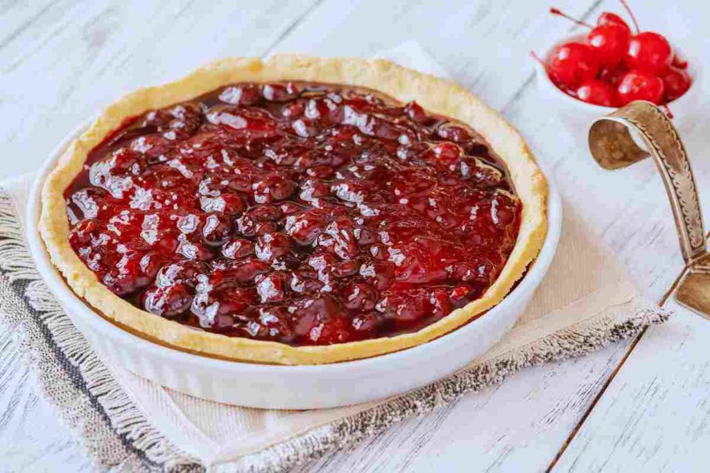 ricetta della crostata biscotto di amarene