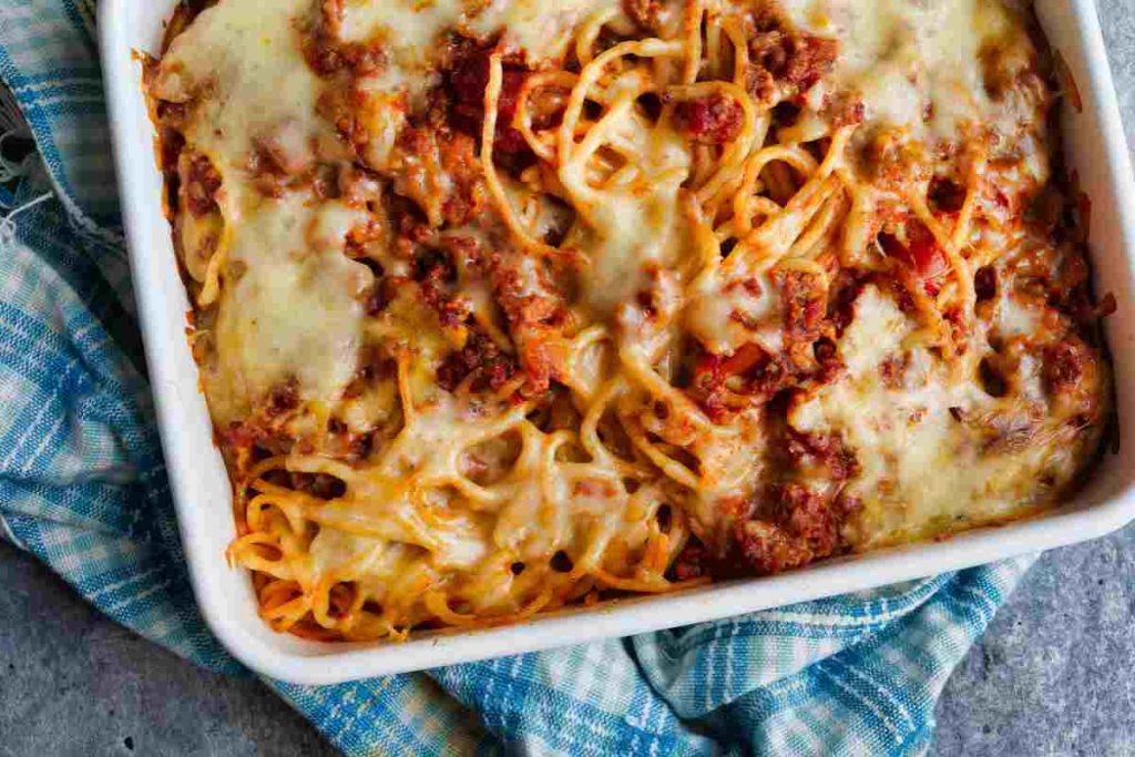 ricetta spaghetti al forno