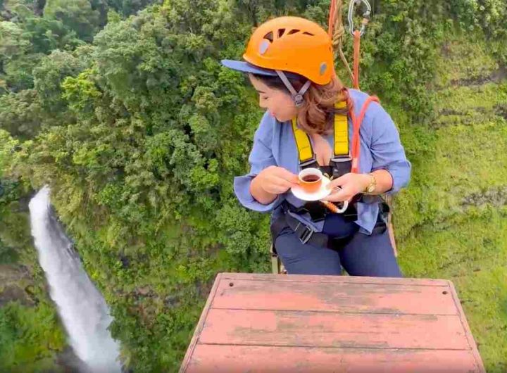 caffè cascata metri