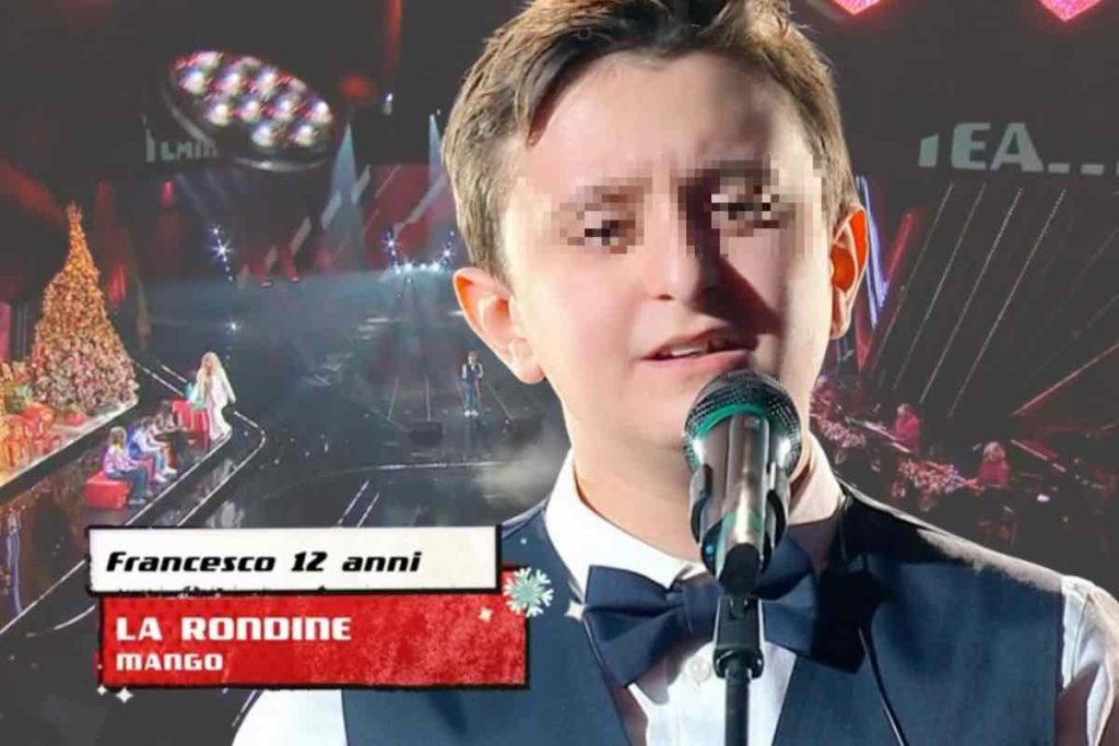 the voice kids chi è francesco