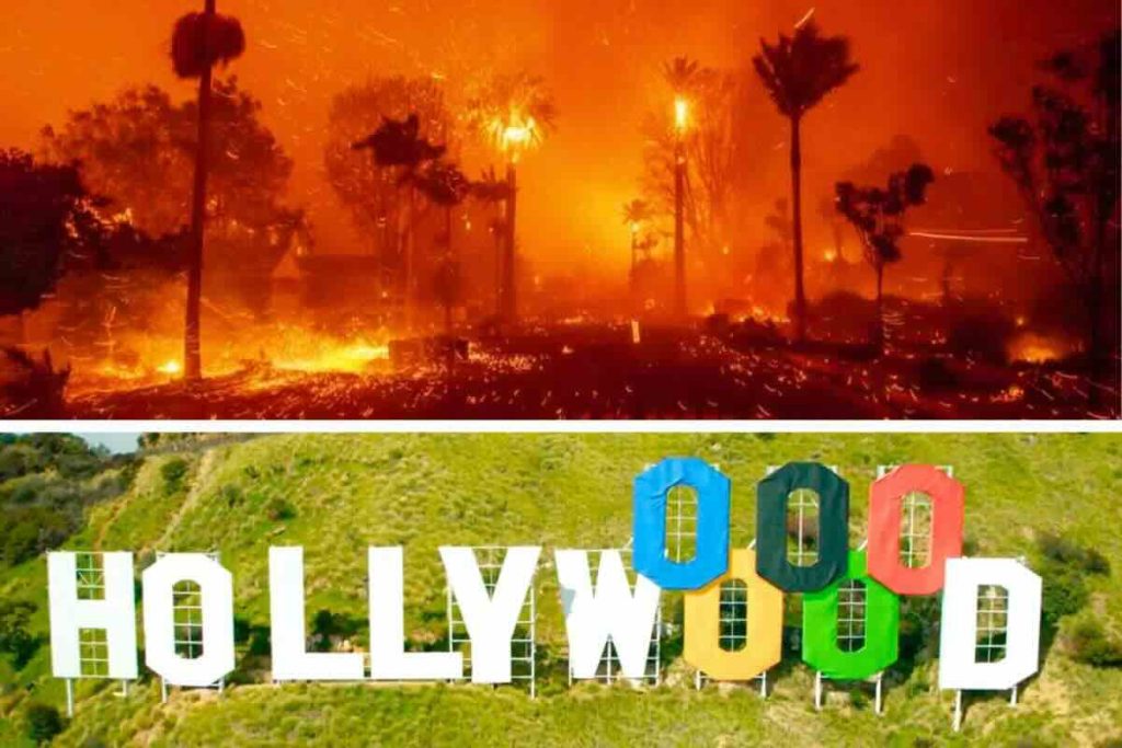 los angeles incendio olimpiadi